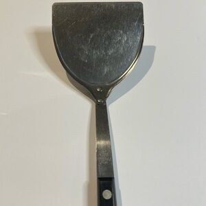 Vintage Ekco Flint Stainless Vanadium Steel Spatula w/ Black Handle 1950s/60s